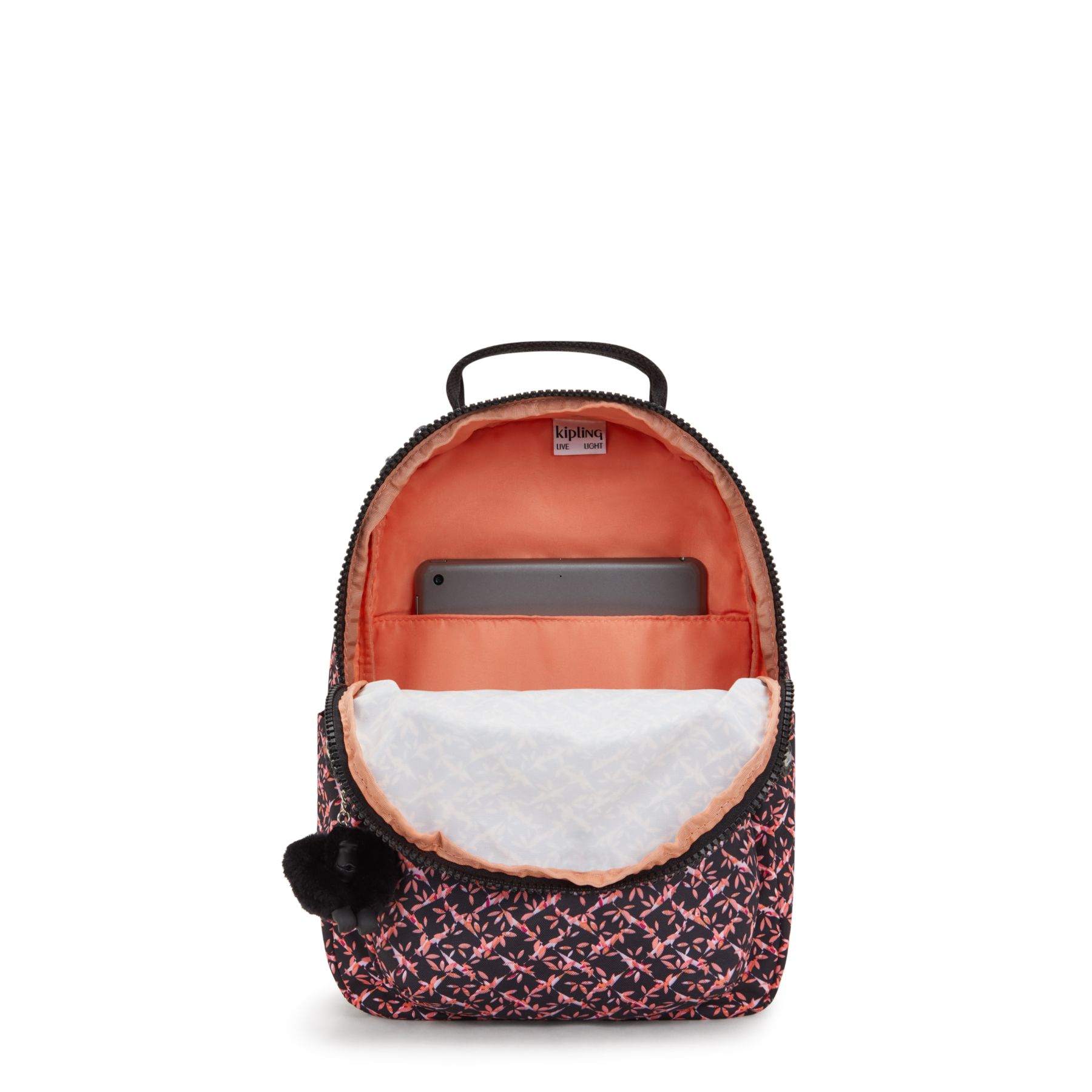 SEOUL S Petit Sac à Dos avec Compartiment pour Tablette - Dancing Bouquet