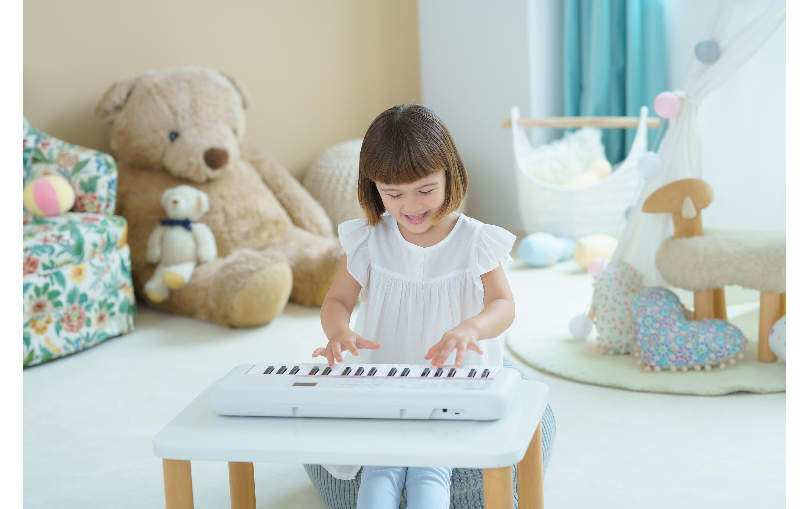 Mini Keyboard Remie PSS-E30Tragbares Keyboard für Kinder zum Einstieg in die Musik