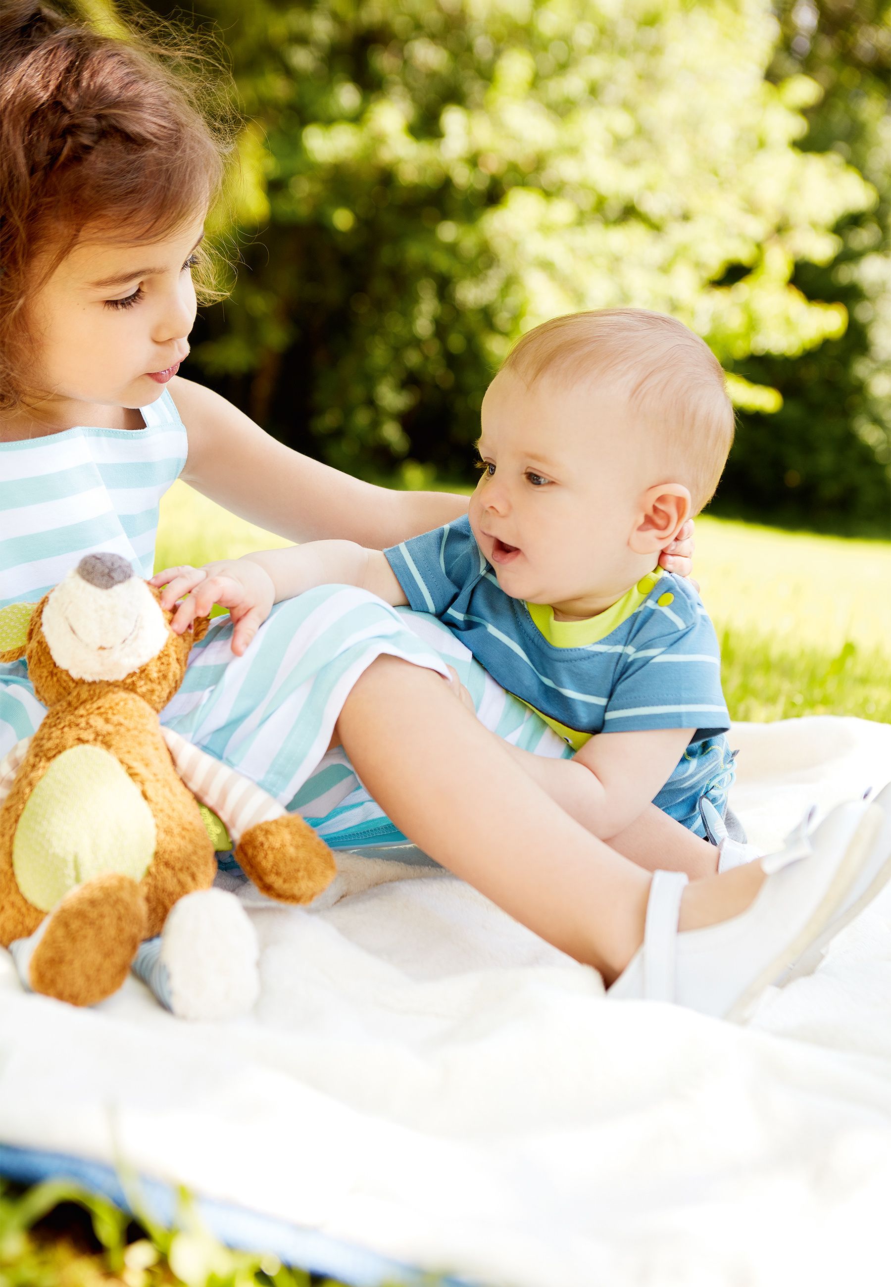 SIGIKID Kuscheltier Natural Friends Patchwork