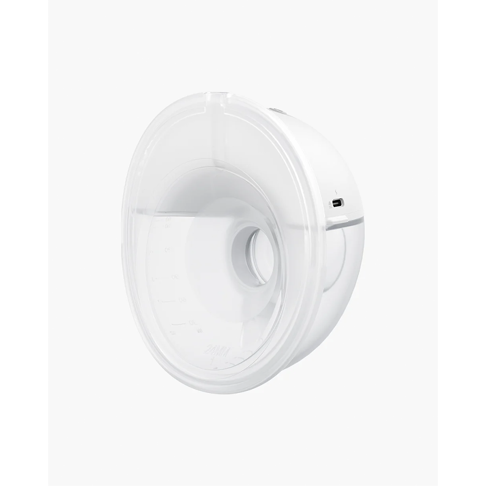 All-in-One M5 Double Baby Mutter Milchpumpe Freihändige Brustpumpe für Unterwegs (BP180-GR00BA-A) - Grey