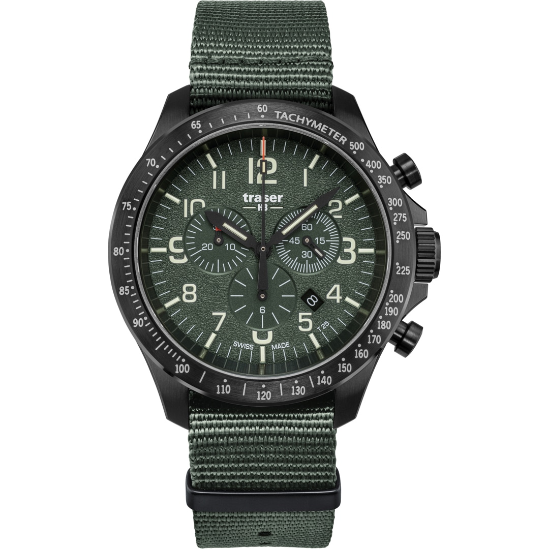 traser P67 Officer Pro Chrono Green
