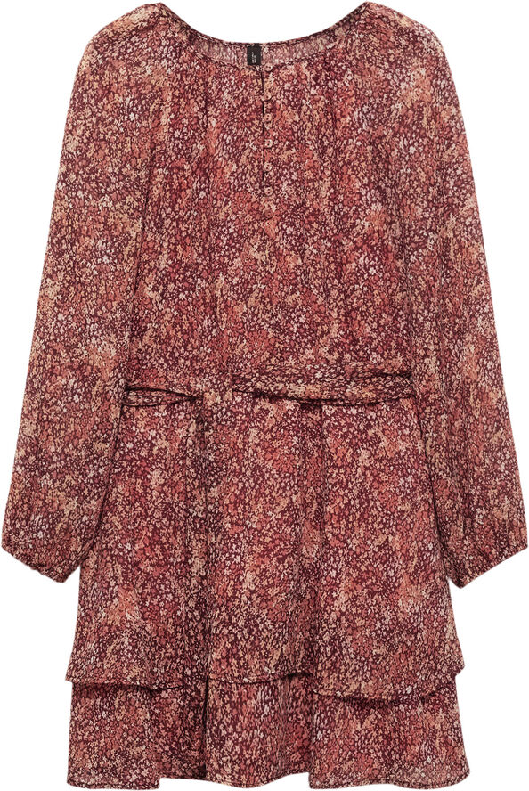 MANGO Short floral-print dress 75