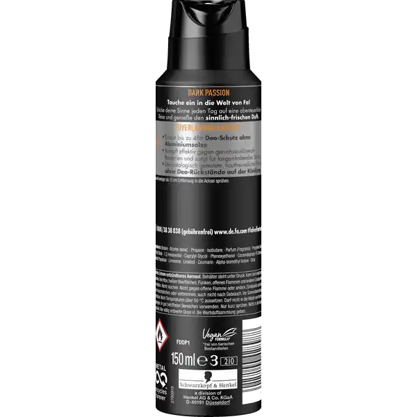 Deodorant & Bodyspray Dark Passion