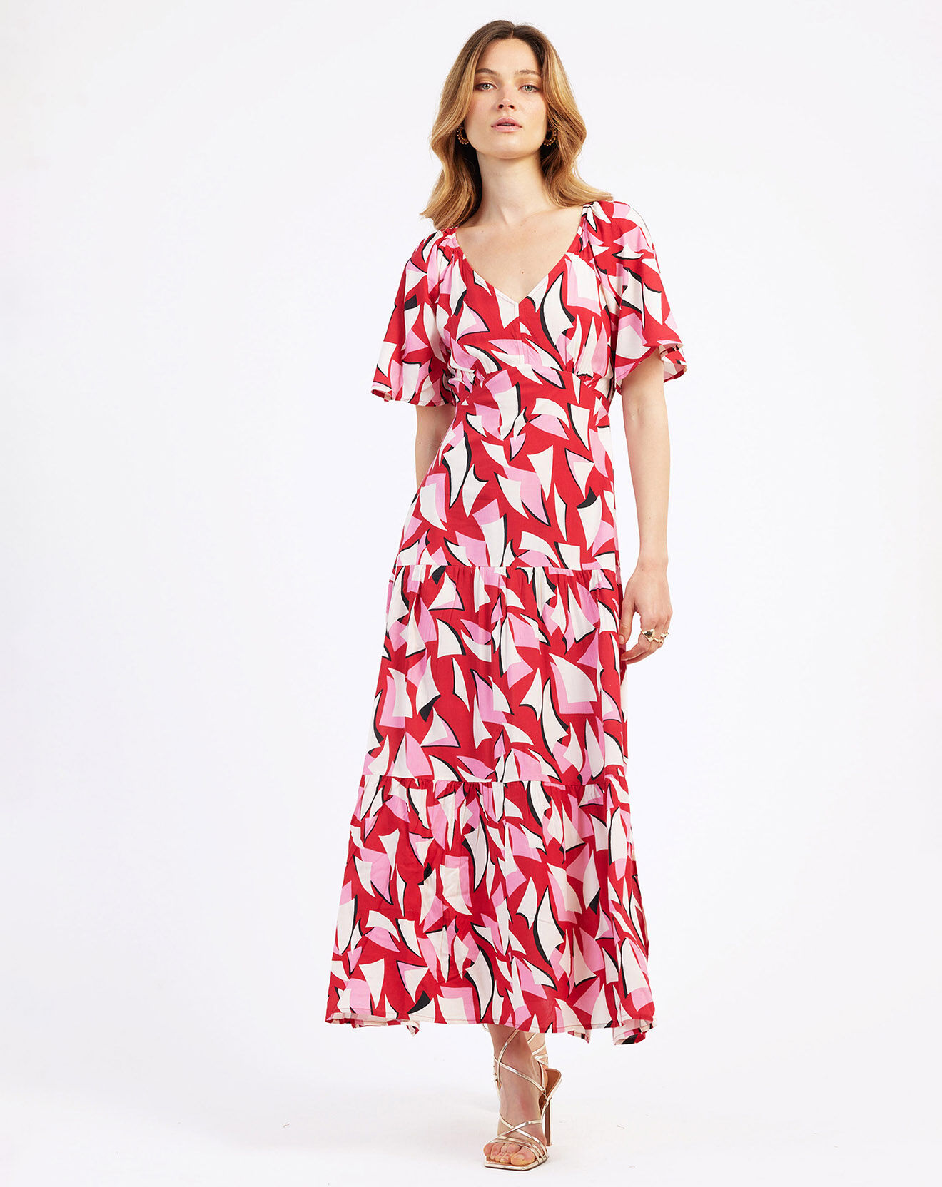 An'ge Robe Otibo rouge