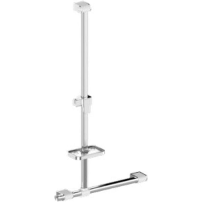 Barre de douche en T&L Adaggio 1200x600 mm alu
