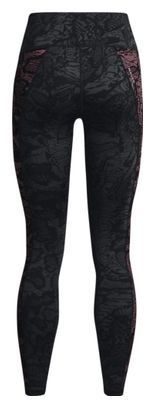 Collant Long Under Armour Rush Novelty Noir Femme