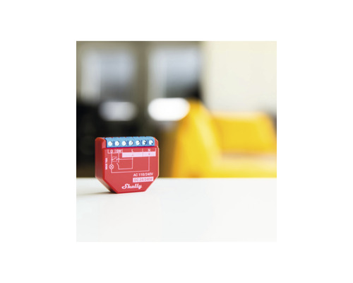 Shelly Plus 1PM verbeterde 1-kanaals wifi-switch - Compatibel met SMART HOME van hornbach