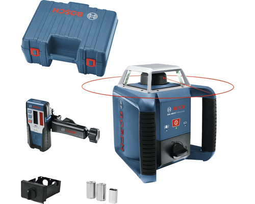 Bosch Professional GRL 400 H rotatielaser inclusief draagtas, LR 1 Professional laserontvanger en accessoires