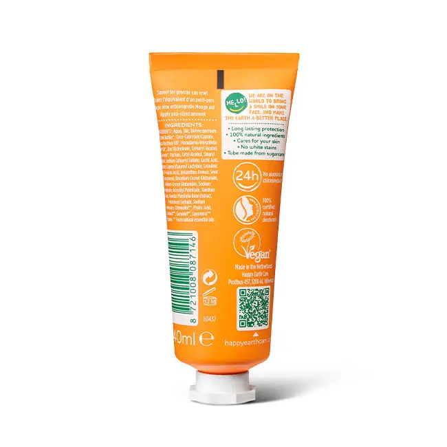 Happy Earth Pure Deodorantcreme Rose (40 ml)