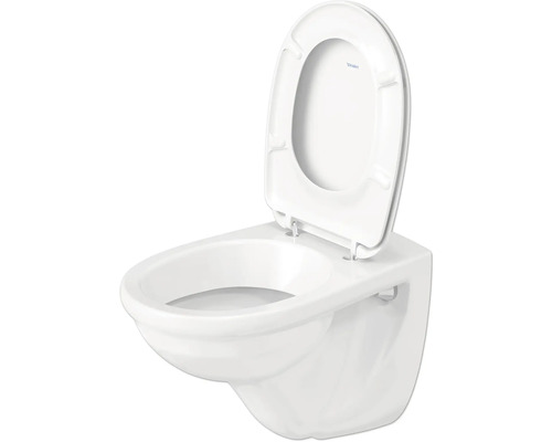 DURAVIT wandcloset D-Code, diepspoel, met rand, glanzend wit, zonder toiletzitting 184090000
