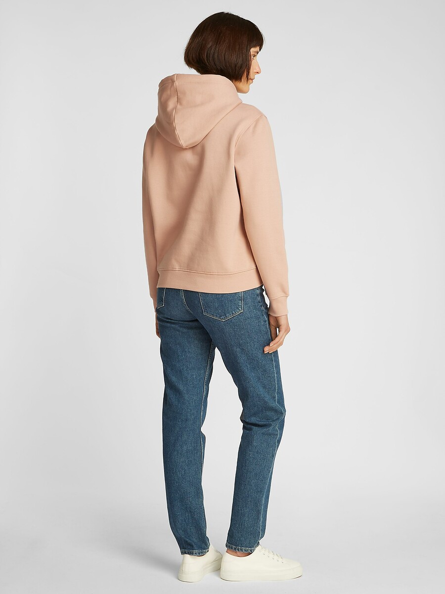 CALVIN KLEIN JEANS<br>Moletom com capuz, logo na frente