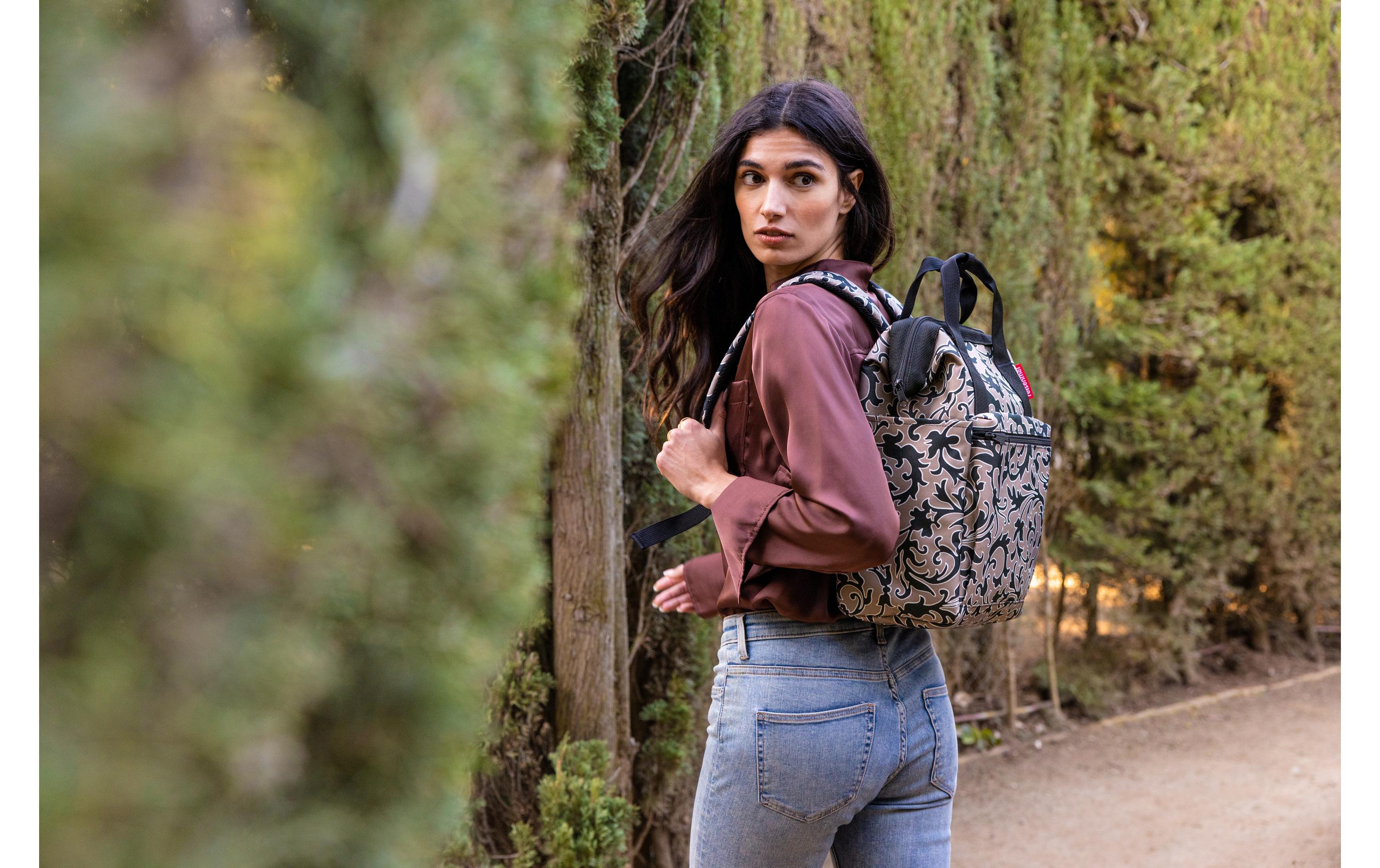 Rucksack Allrounder R Baroque MarbleKombination aus Rucksack und Tragetasche