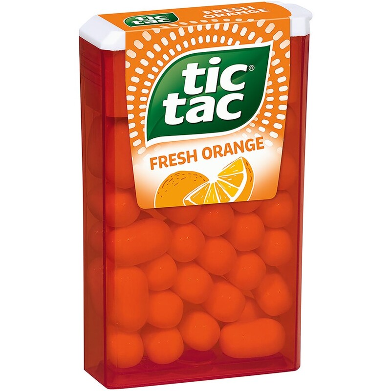 Tic Tac Orange, 18 g