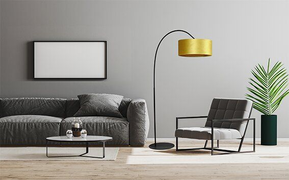 Vloerlamp 1205-05-6580-11-52  Arch B52 x D91 cm