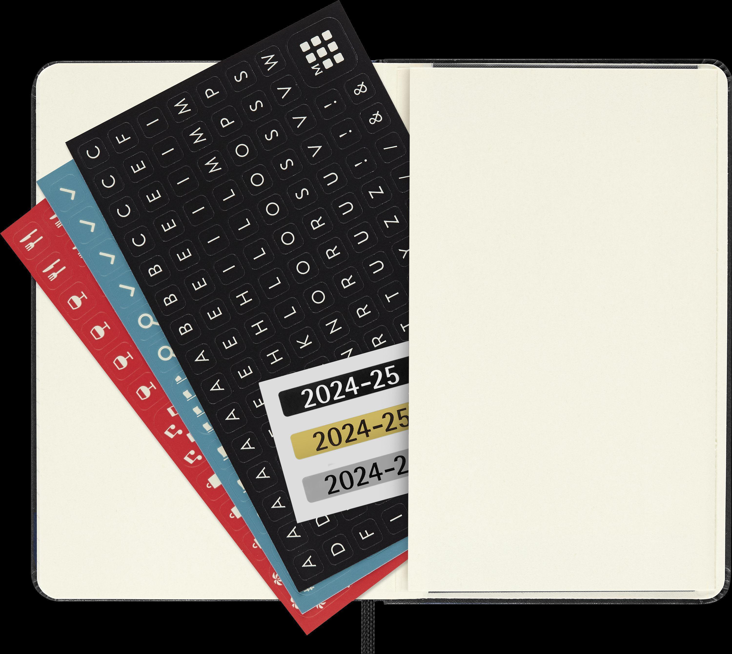 Moleskine 18 Monate Wochenkalender 2024/2025, P/A6