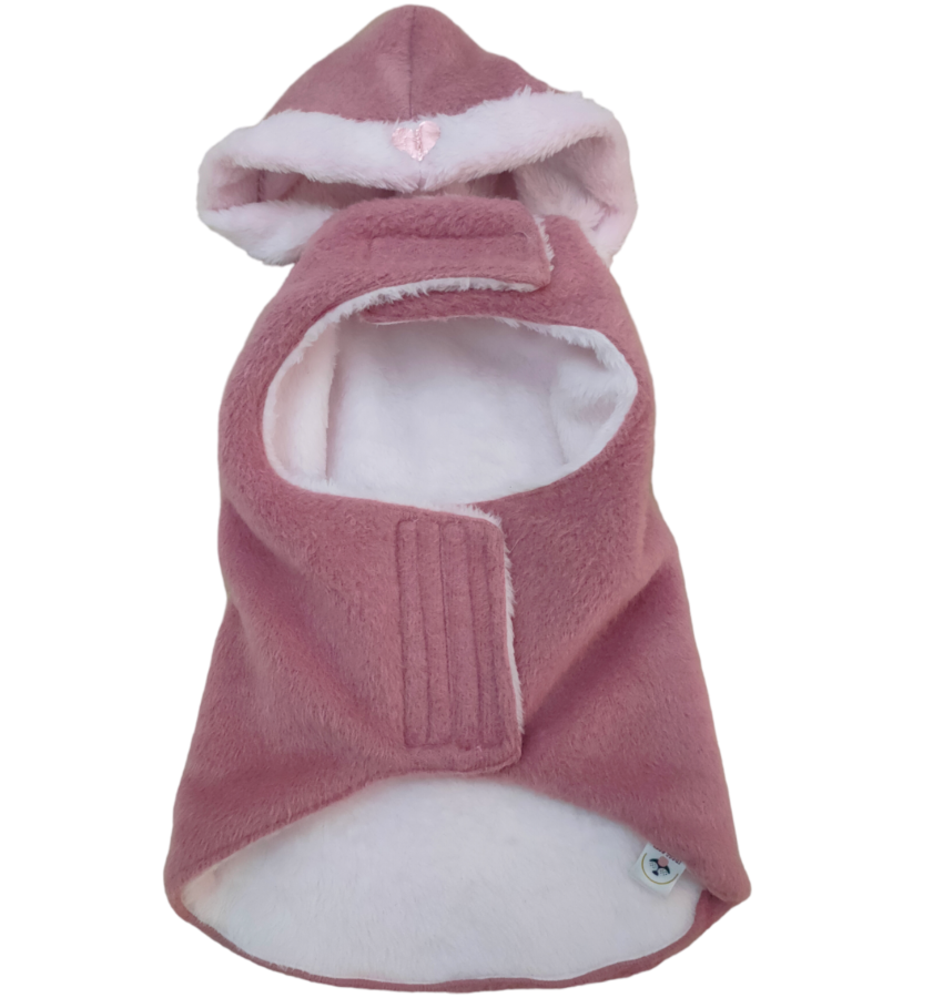 Ideal Pets, Casaco com Capuz para Cães, Corações
