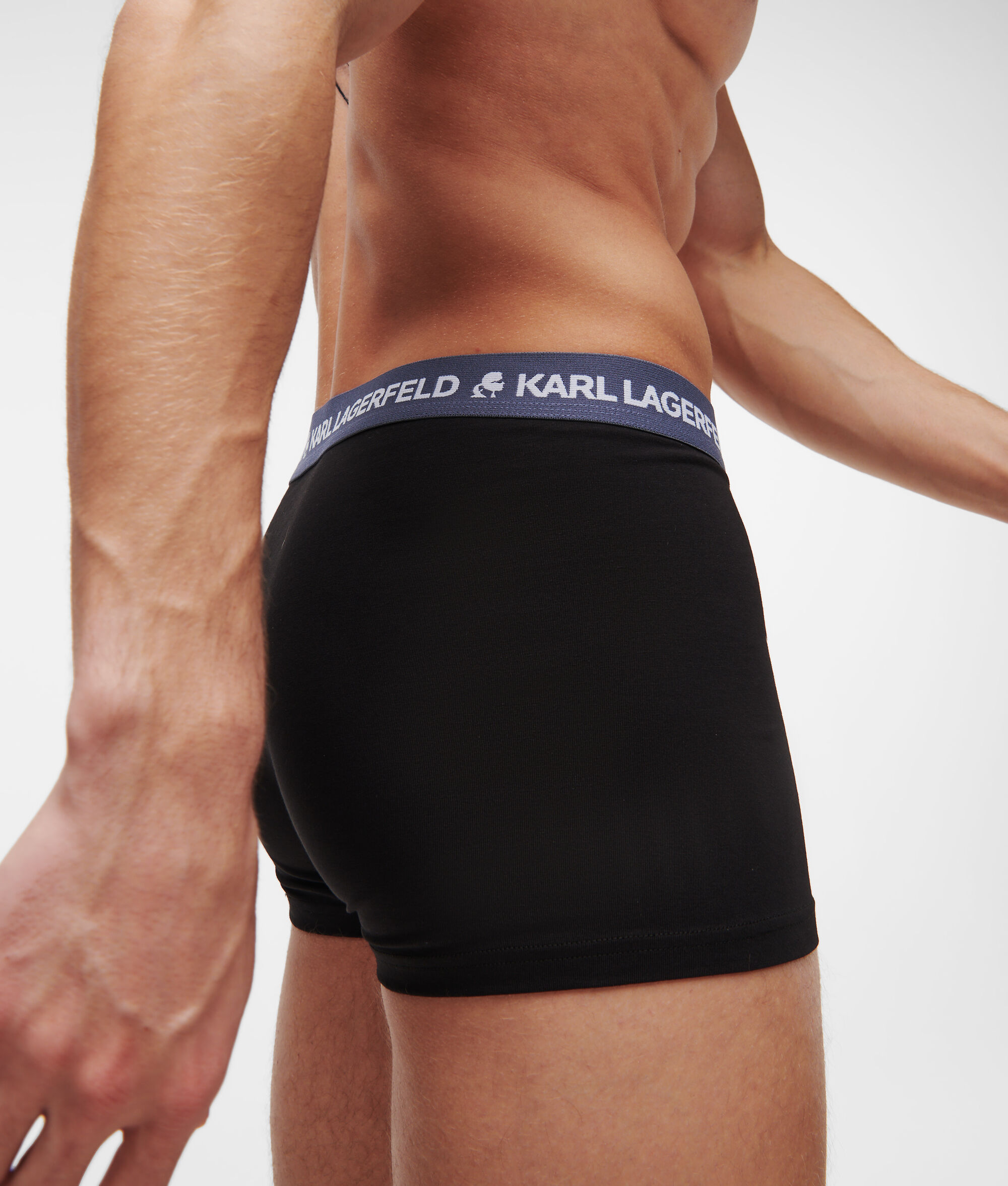 CALEÇONS MULTICOLORES AVEC LOGO KARL - LOT DE 3