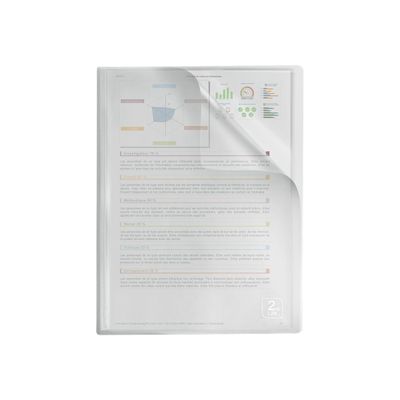 Oxford 2nd Life - Porte vues - 40 vues - A4 - disponible dans différentes couleurs