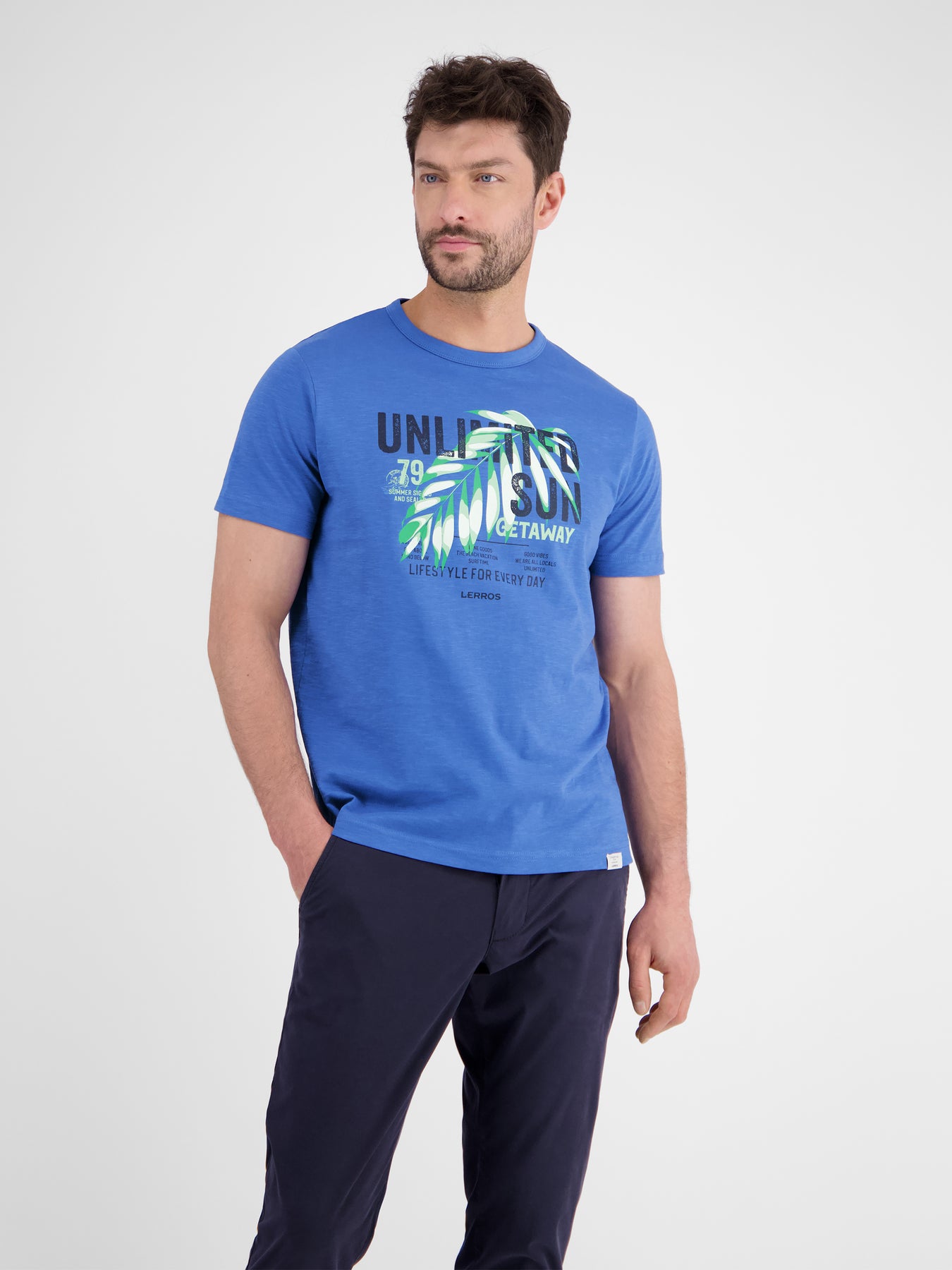 Herren T-Shirt mit Brustprint