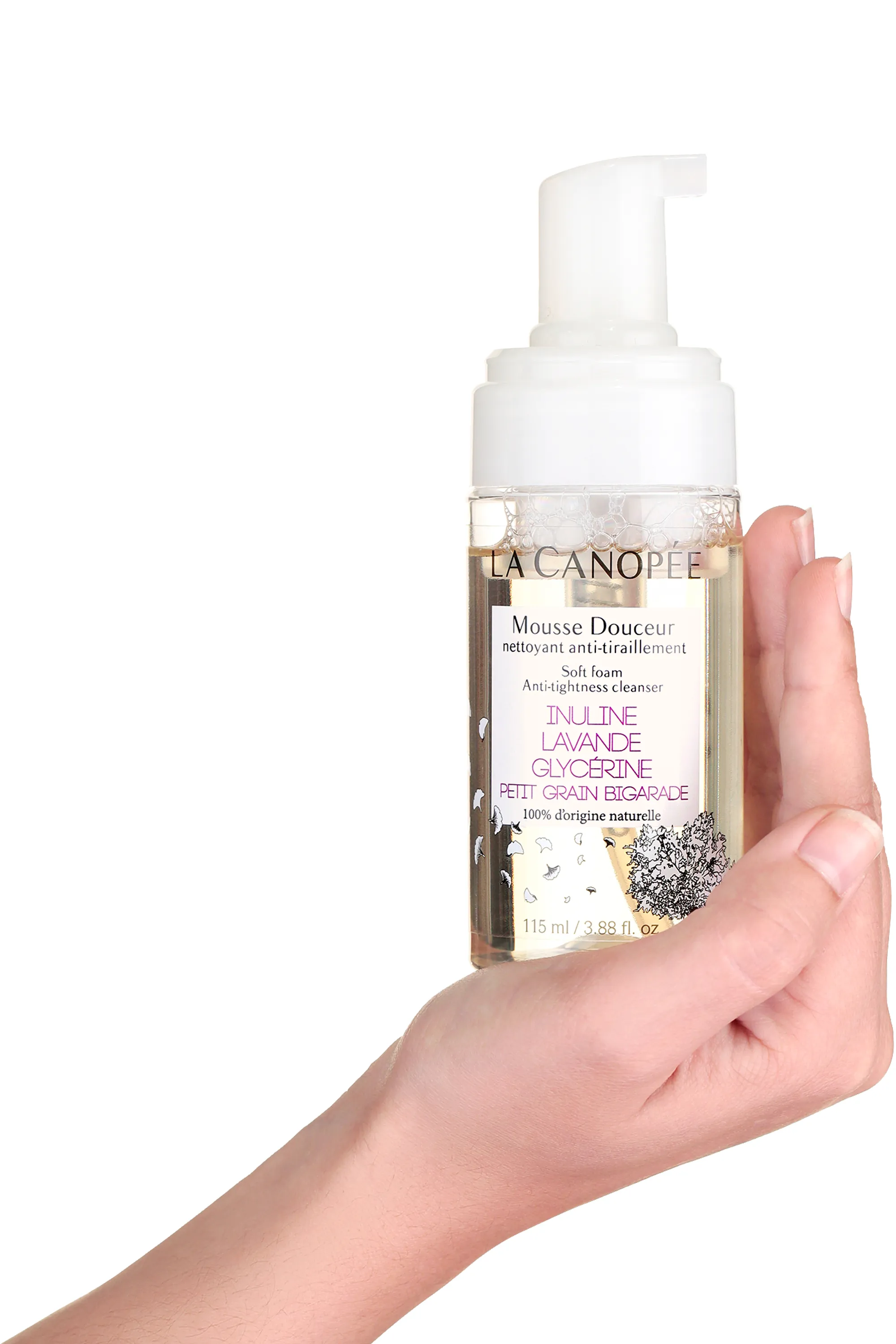 La Canopée Mousse Douceur nettoyant anti-tiraillement-115 ml