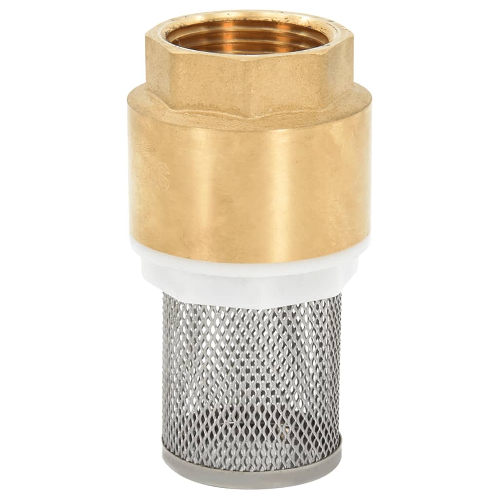 Tuyau d'aspiration avec raccords en laiton vert 1,1