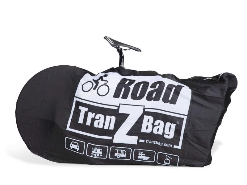 TranZBag Velotransporttasche Road Transporttasche, Schwarz/Weiss