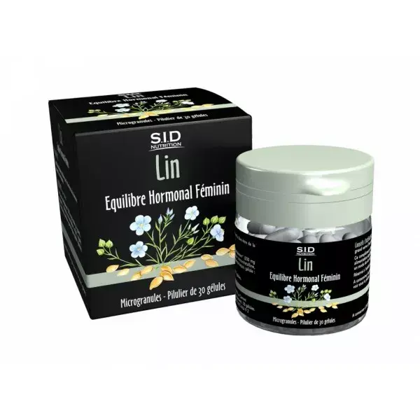 SID Nutrition Phyto Classics Semente de Linho 30 cápsulas