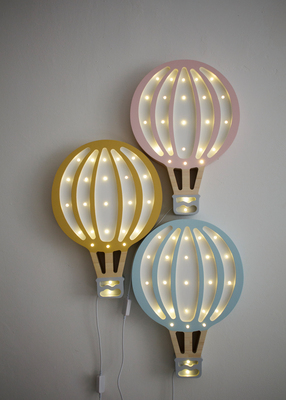 Little Lights Lampe Ballong, Sennepsgul