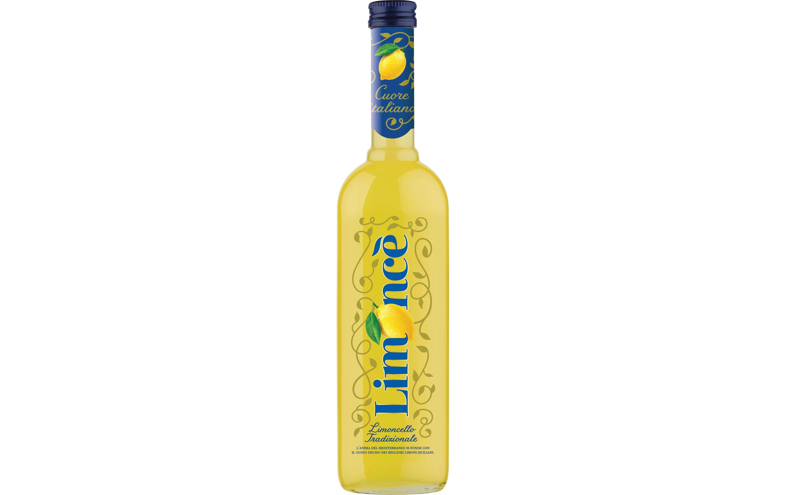 Liquore di limoni 0.5 lSpirituosen Spezialität mit Zitronenaroma