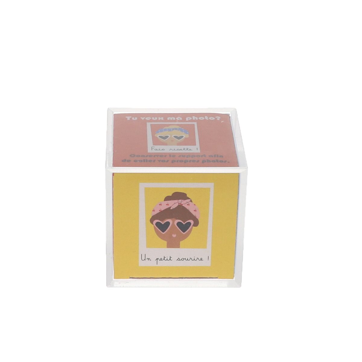 Cube photo transparent Ma collection Vintage