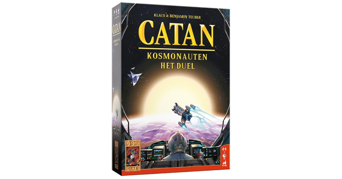 999 GamesCatan: Kosmonauten Het Duel Kaartspel  (Nederlands, 2 spelers, 75 minuten, Vanaf 12 jaar)