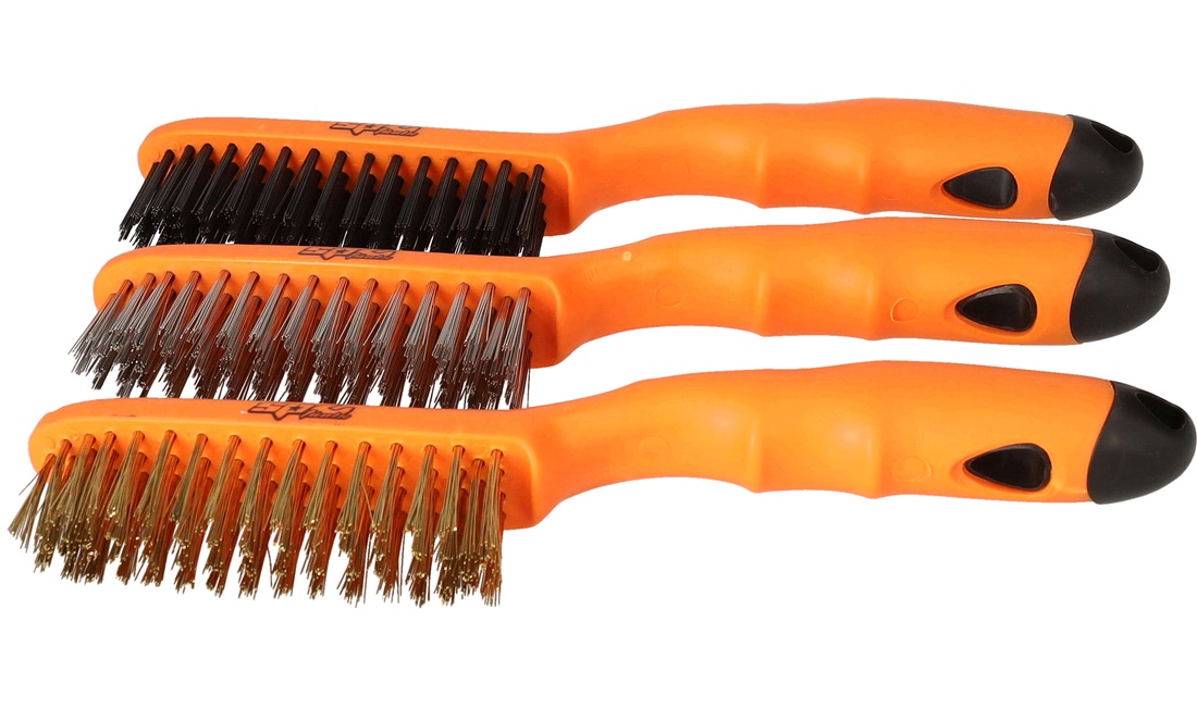 Stålbørstesæt 3 dele - SP Tools