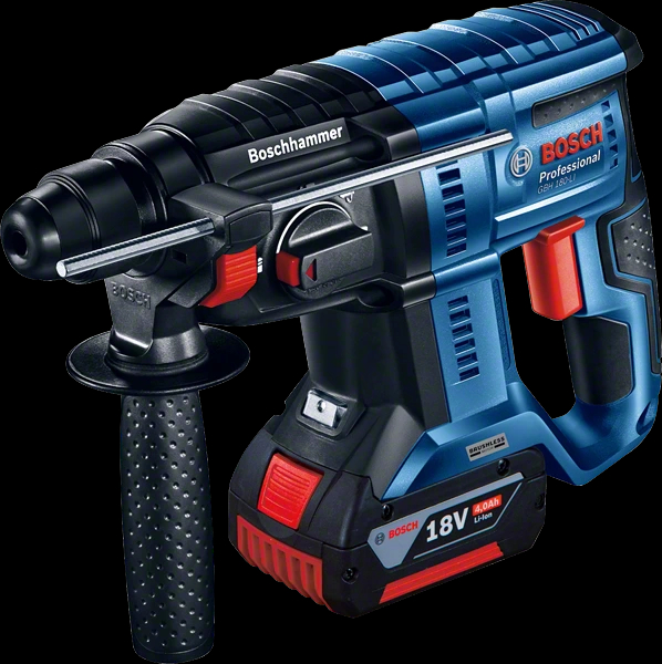 BOSCH 3-Piece Tool Combo Set: GSB + GWS + GBH + 2 GBA 18V 5.0AH Batteries + PROCORE18V 5.5AH + GAL Professional