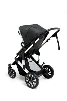 Beemoo Maxi 4 Sportsvogn, Black/Silver