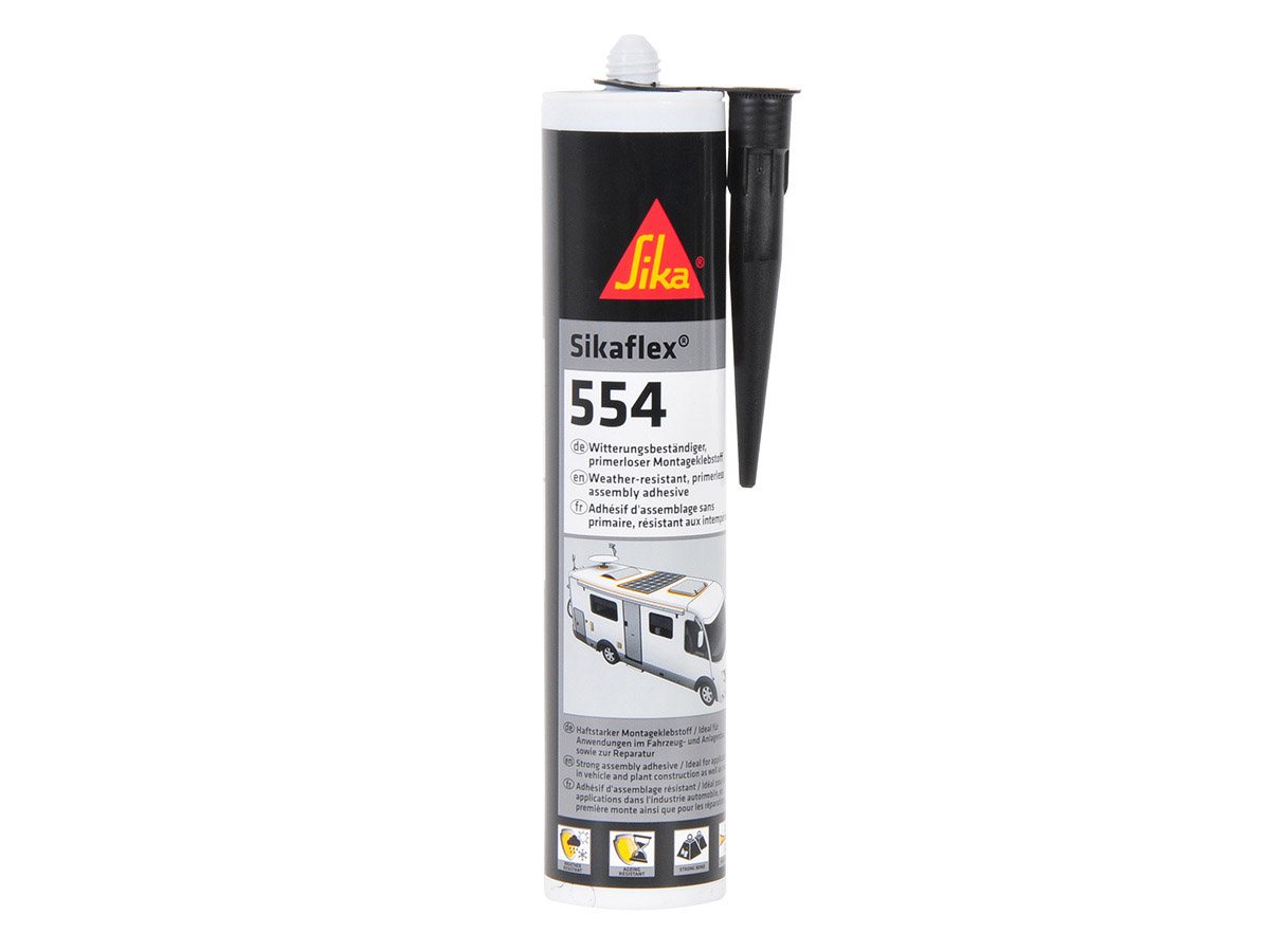 Sikaflex®-554 montage kit - black