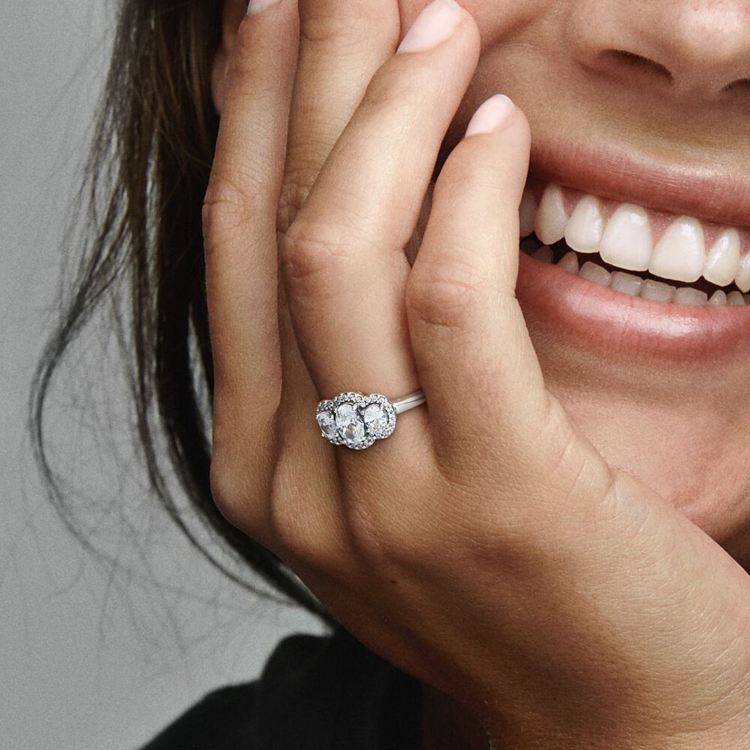 Pandora Timeless Drei Steine Vintage-Ring