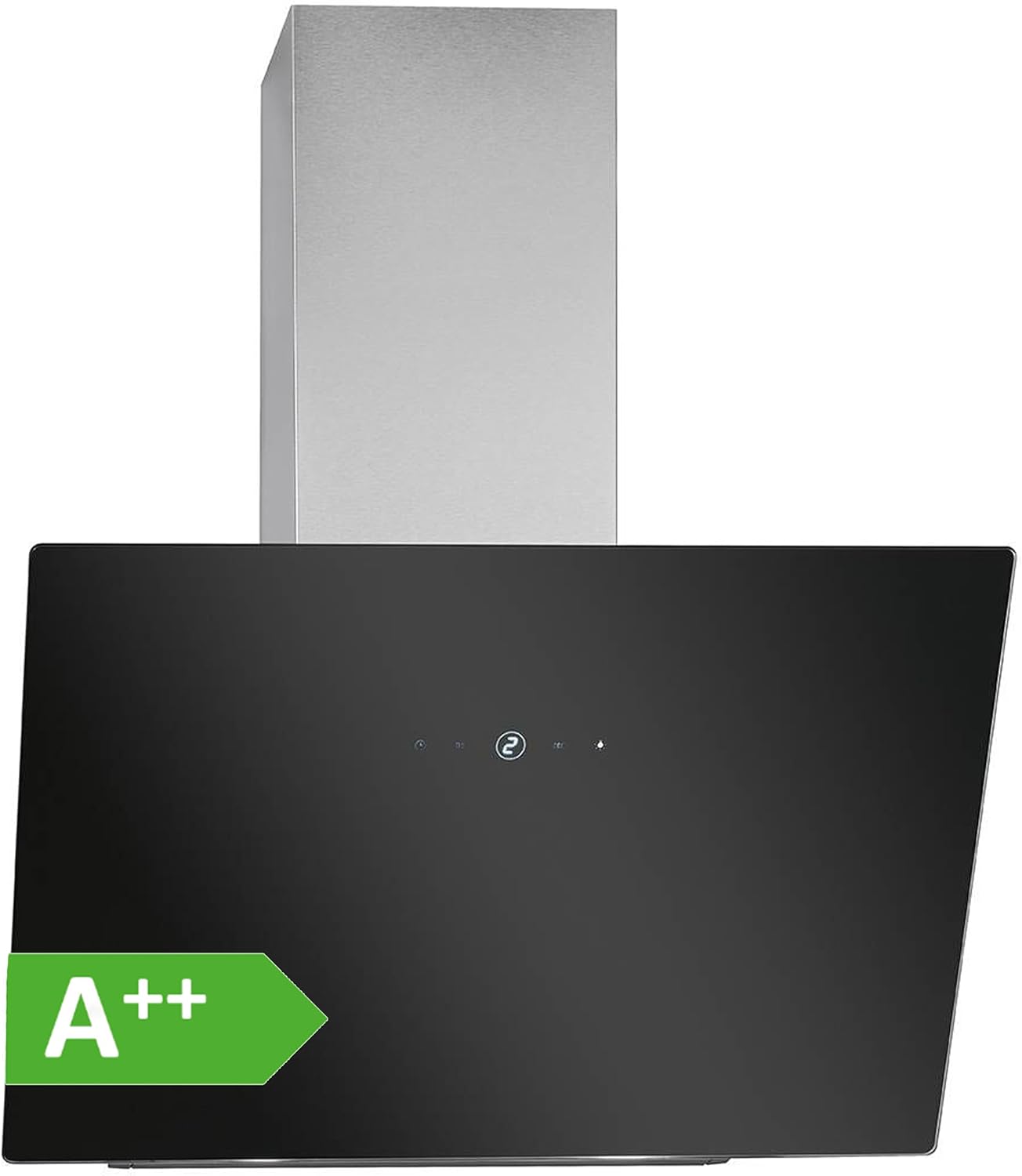 Bomann® Dunstabzugshaube 60cm | Abzugshaube für Umluft und Abluft | bürstenloser DC-Motor | leise Kopffreihaube 60cm | inkl. Montage-Material | 9 Stufen | Dunstabzugshaube Umluft | DU 7606.1 G