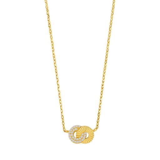 Joanli Nor Nina Halskæde, Gold Plated, 42 3 cm