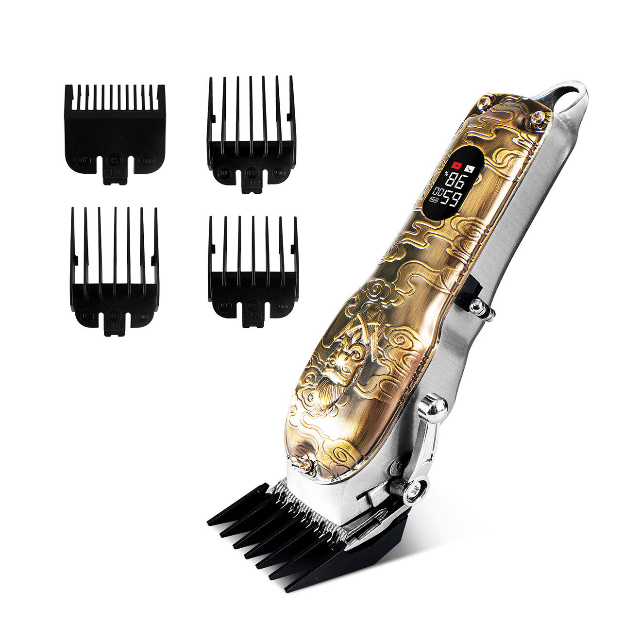 Becker Shaves & Trims Coffret tondeuses twinbarber doré