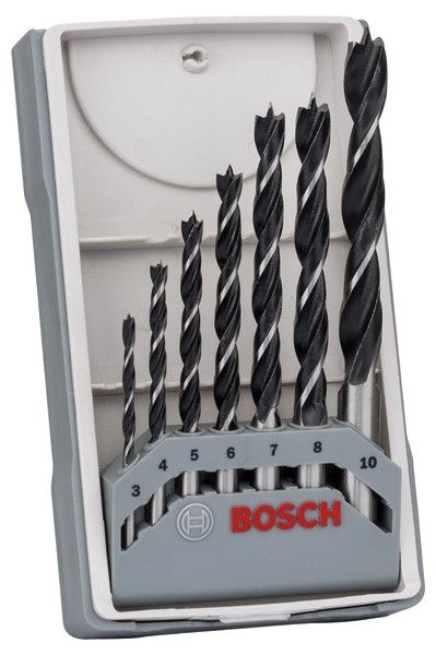 Bosch 2607017034 7-delige houtboorset 3 - 10 mm