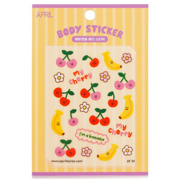 April Korea April Body Sticker
