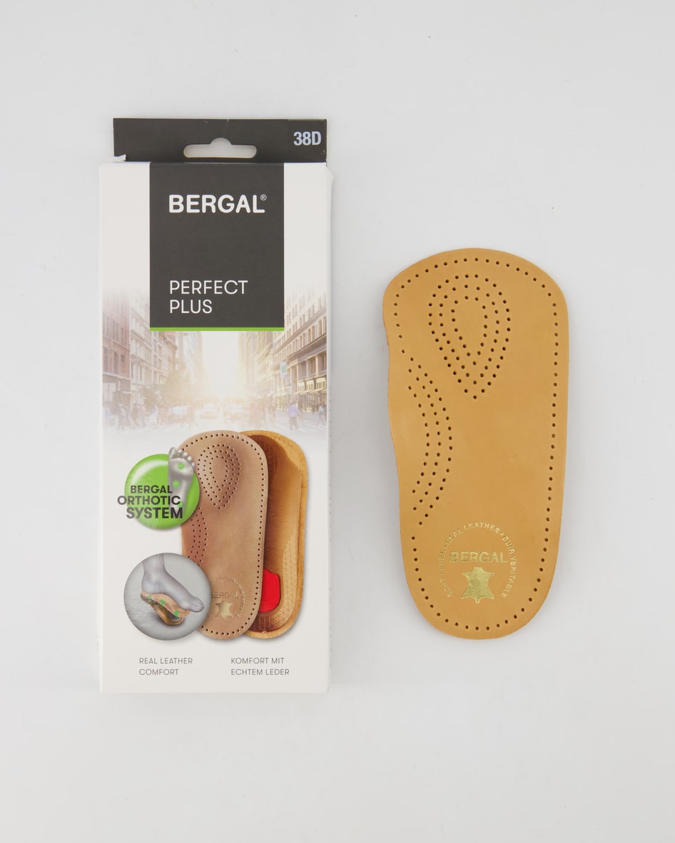 Bergal Perfect Plus D be. Einlegesohlen in Braun