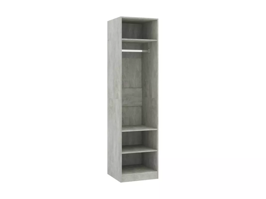 Garde-robe Gris béton 50 x 50x200