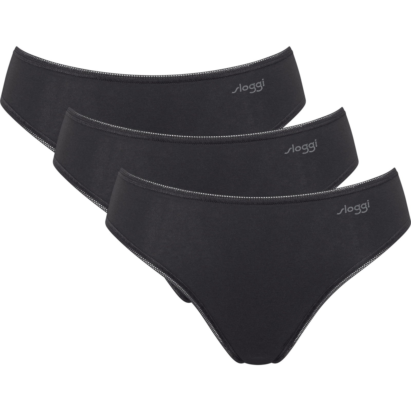Sloggi Damen-Slip 3er Pack Pure Comfort Tai