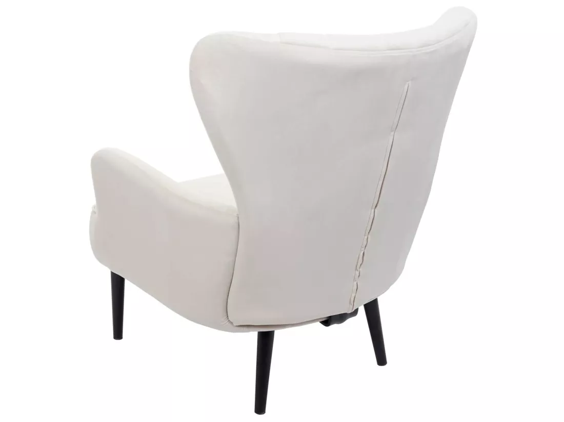 Fauteuil de salon MCW-K37, crème - beige