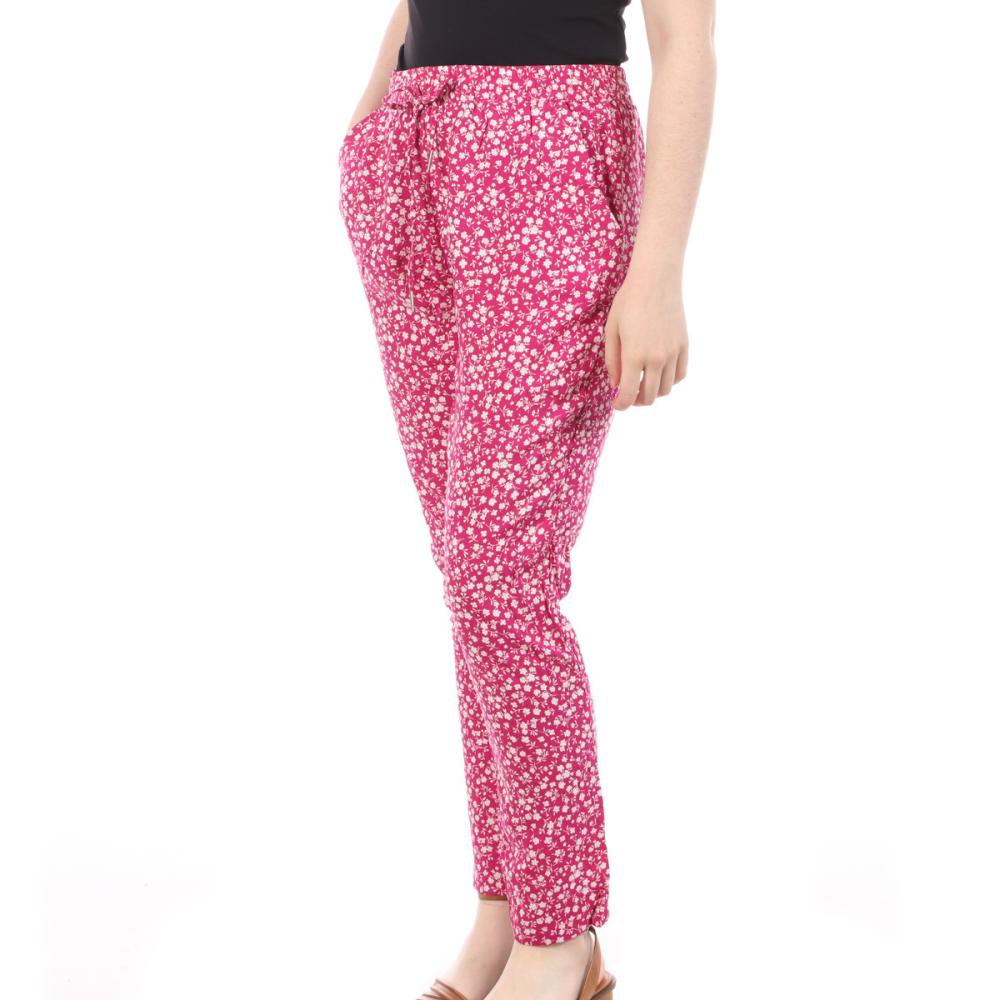 Only Pantalon Rose/Blanc Femme Only Nova Life