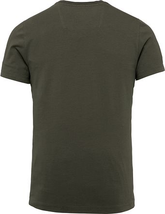 PME Legend T-Shirt Logo Donker Groen PTSS0000555 kopen