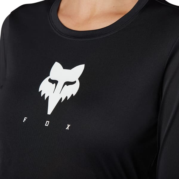 Maillot VTT FOX W RANGER TRU DRI LS JERSEY BLACK