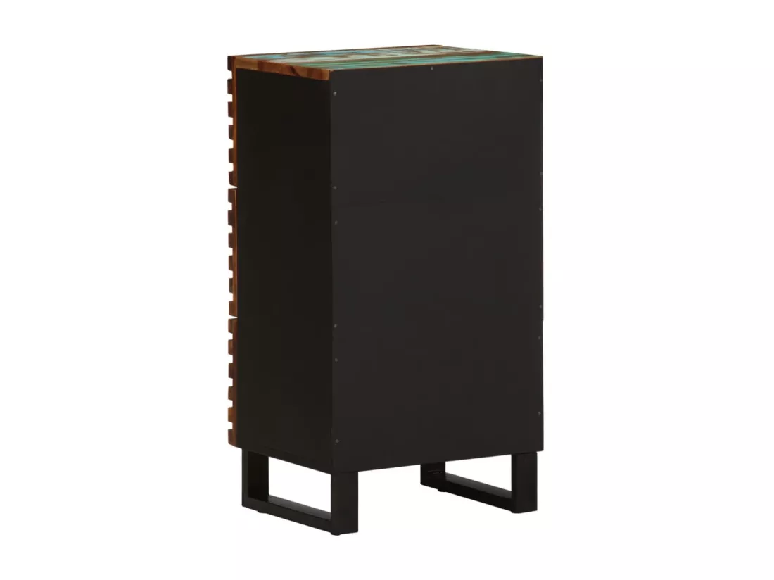 Buffet 40x34x75 cm bois d'acacia massif