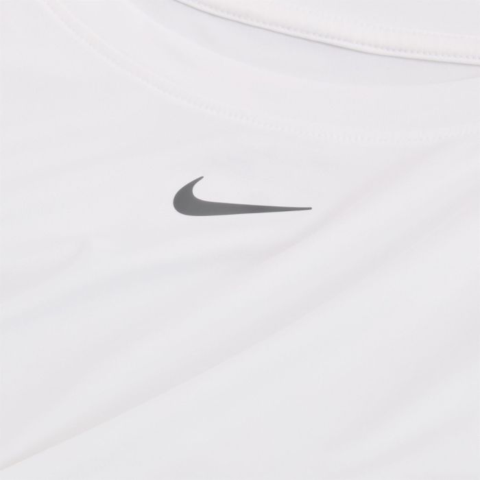 Nike Dame T-shirts Dri-FIT One Classic Short Sleeve Tee Hvid